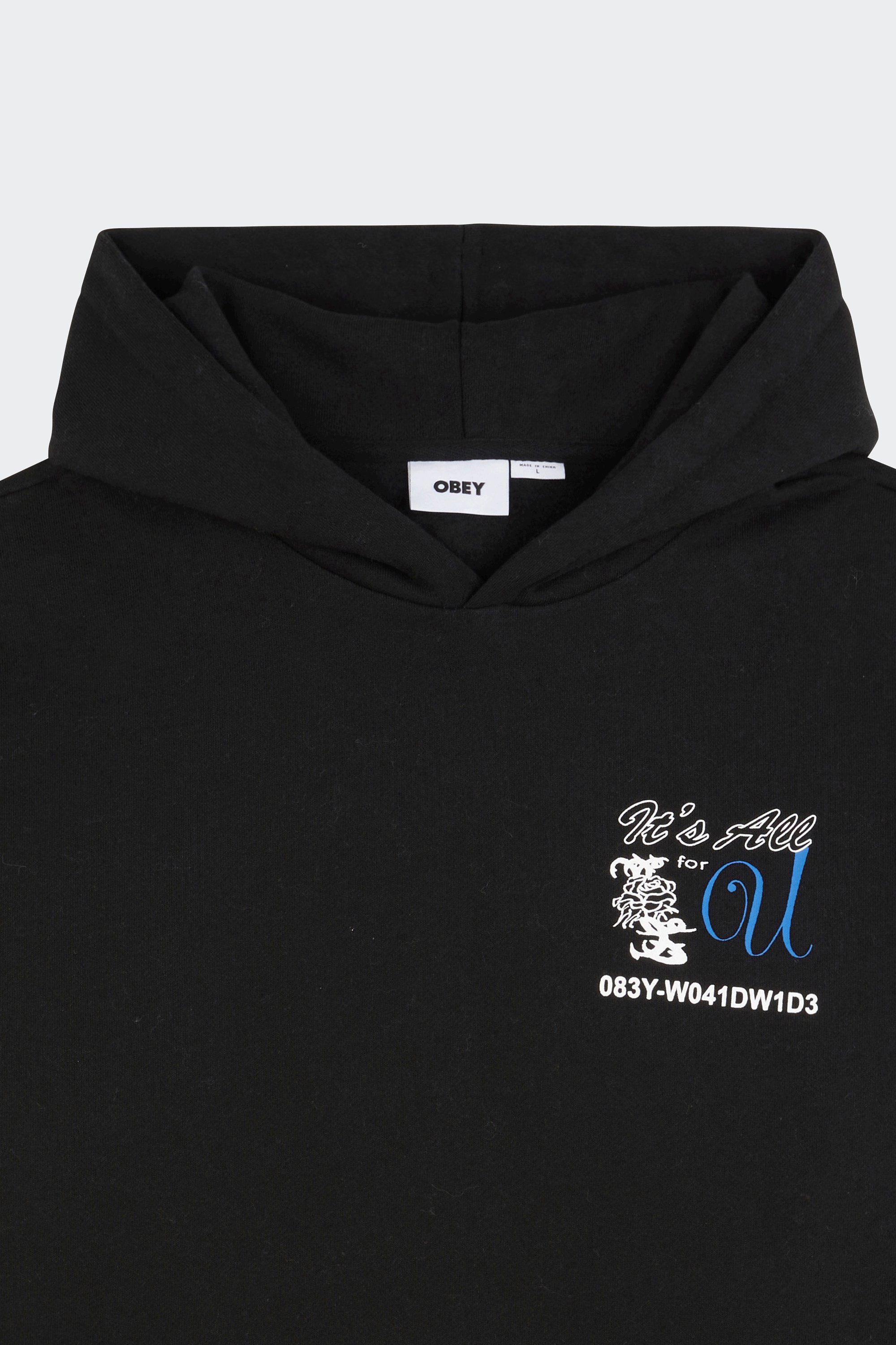 Hoodie | Black by OBEY Hoodie Black