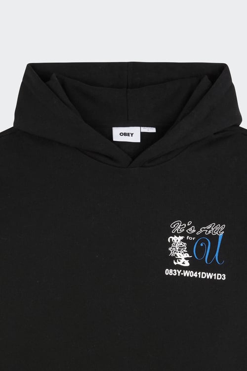 OBEY Hoodie Noir
