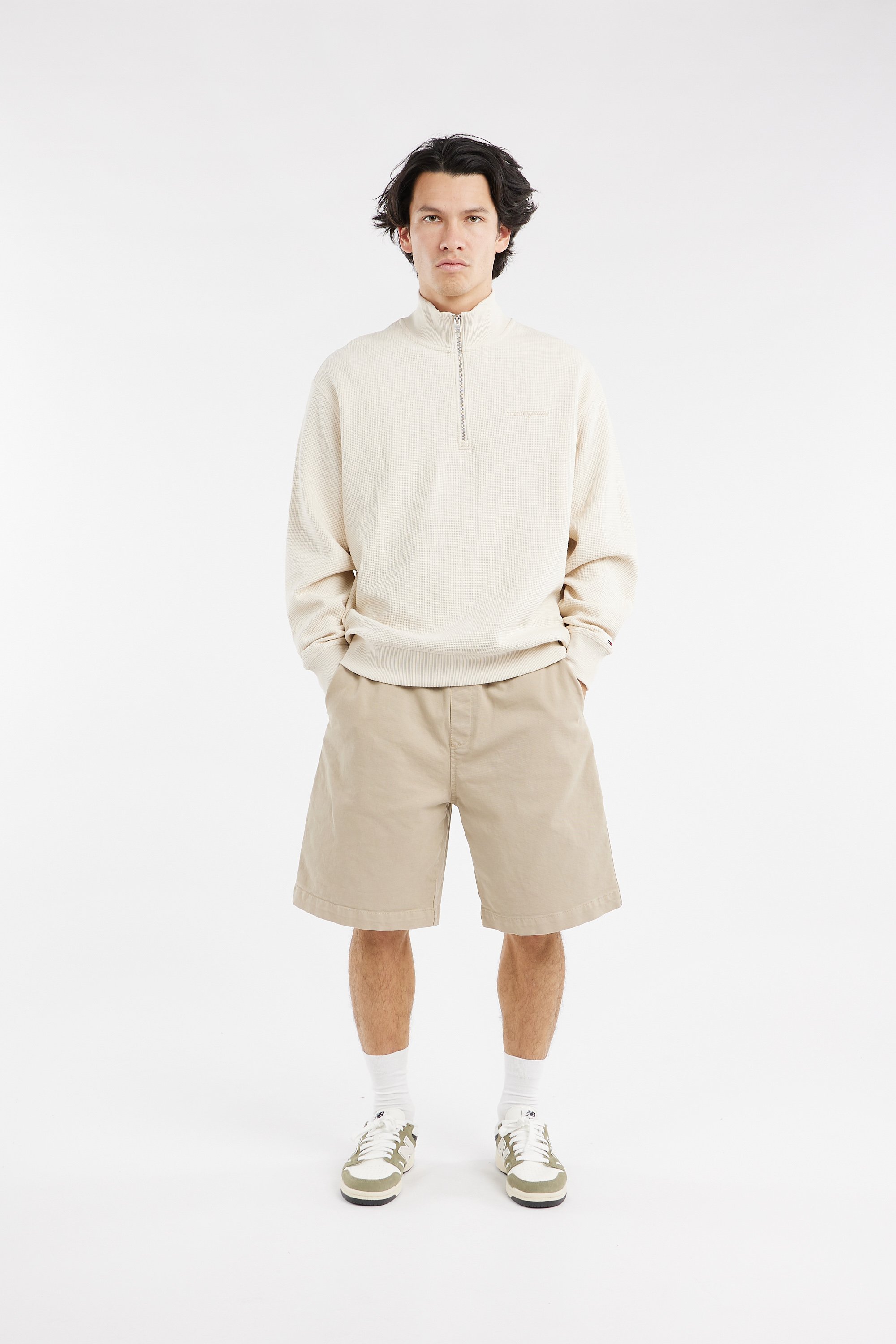 Polo shirt | Beige by TOMMY JEANS Polo shirt Beige