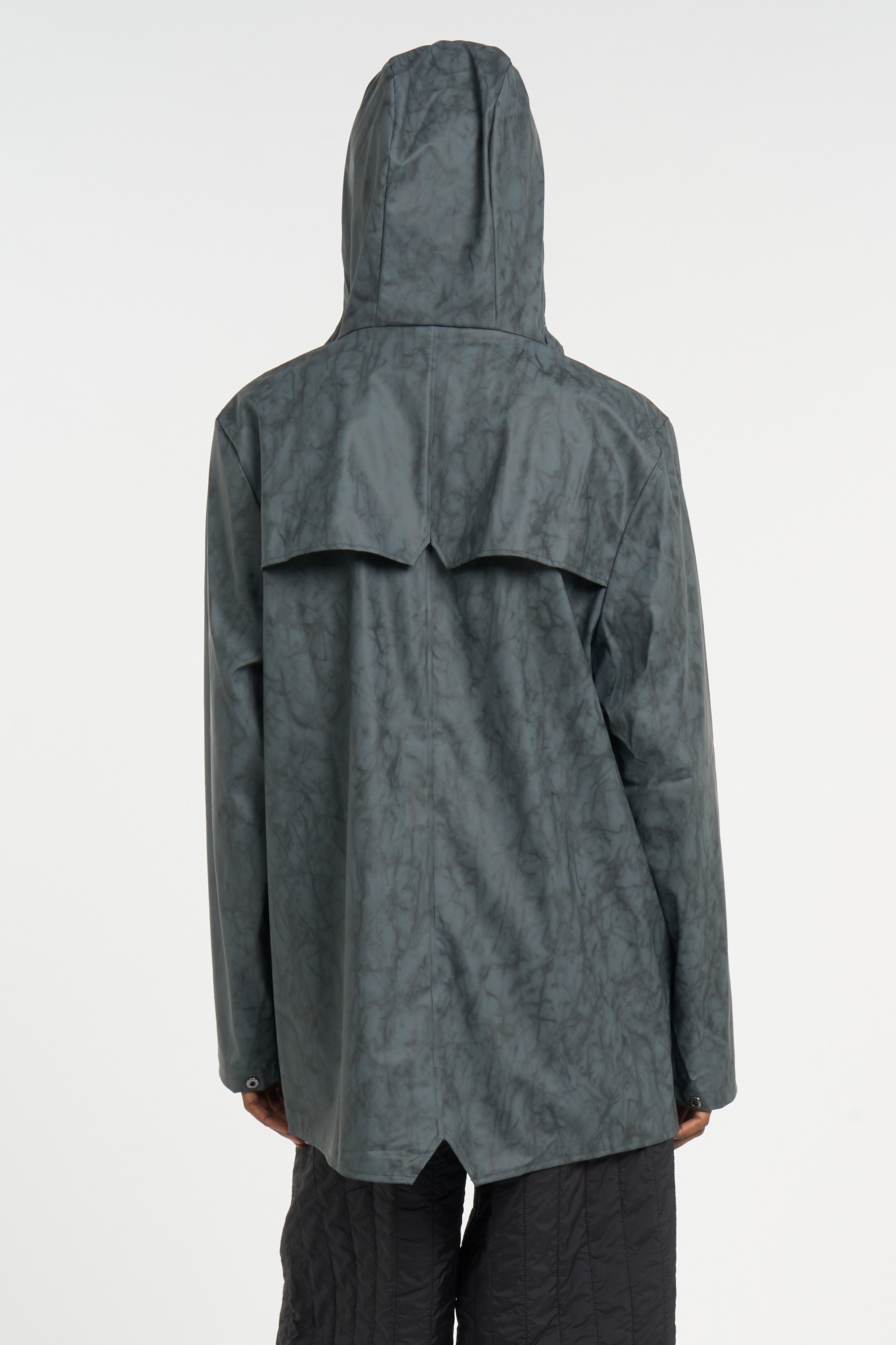 Coupe-vent imperméable à capuche | Gris RAINS Homme