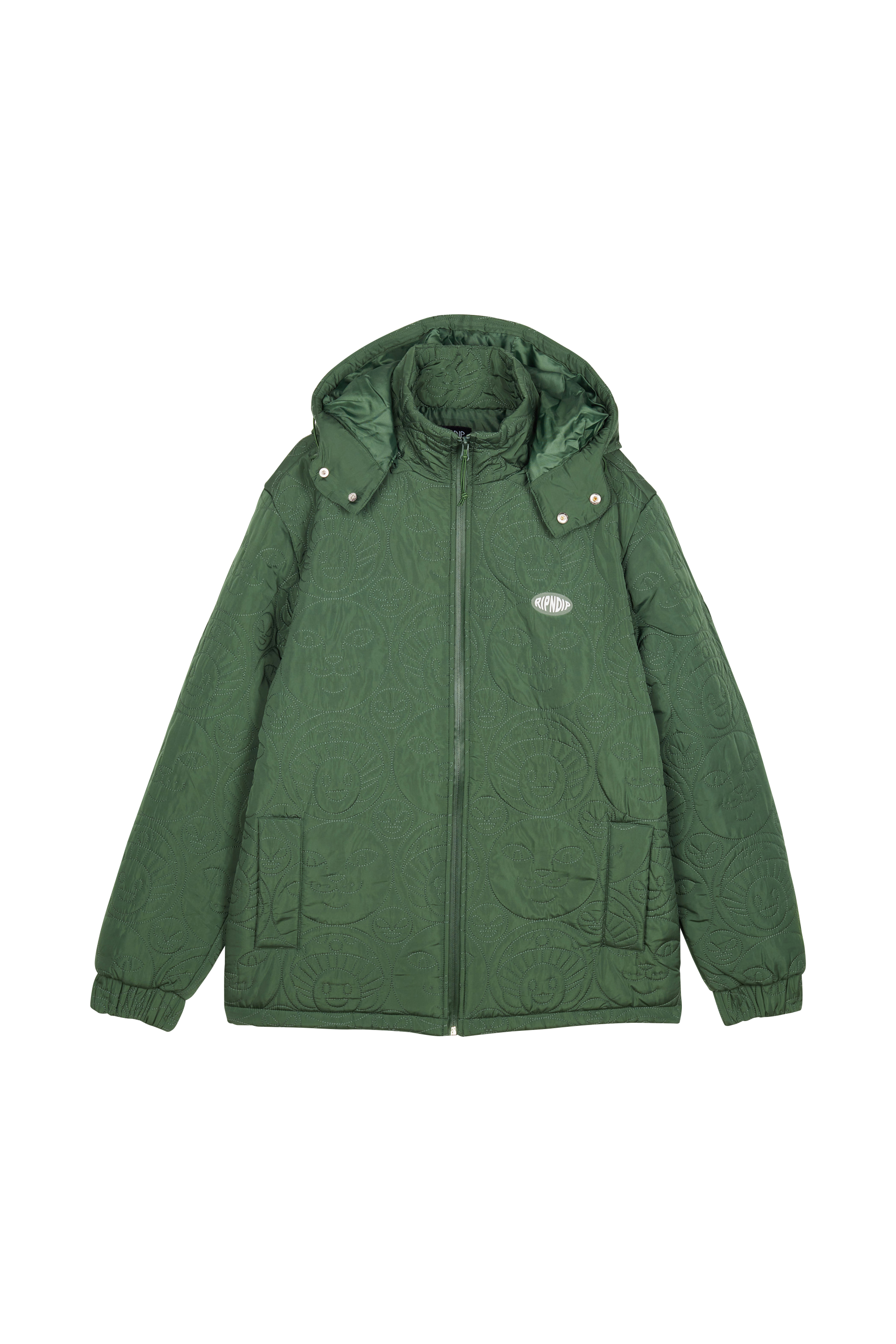 puffer coat Green