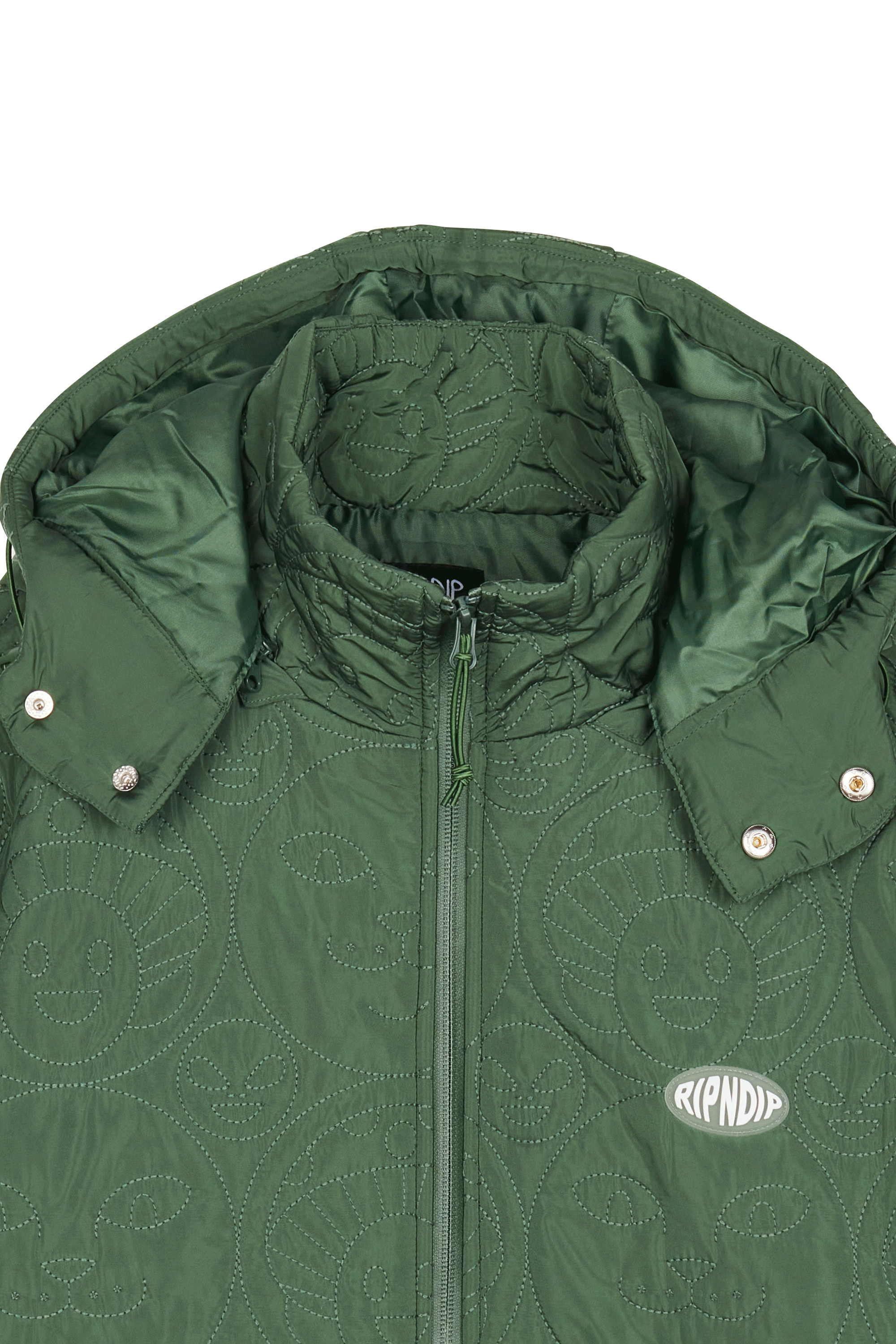 puffer coat Green