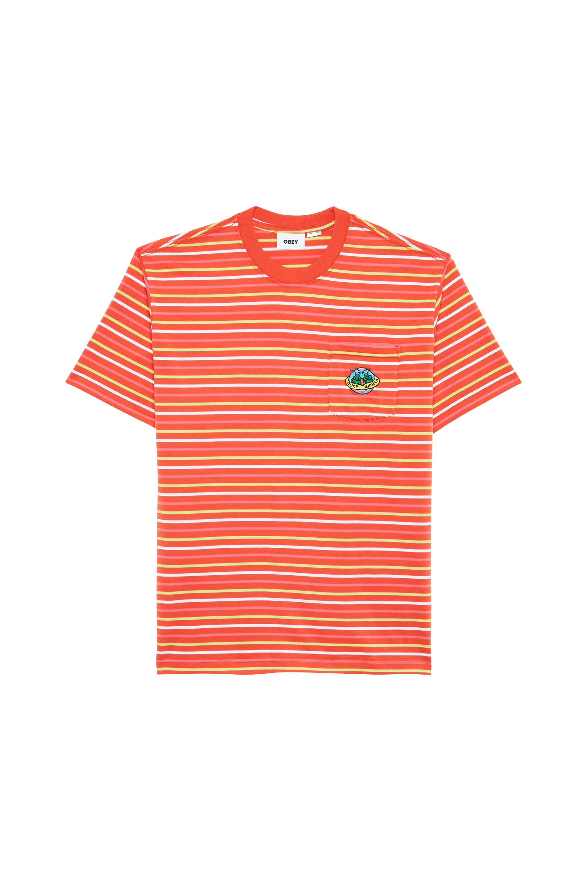 T-shirt  OBEY Orange