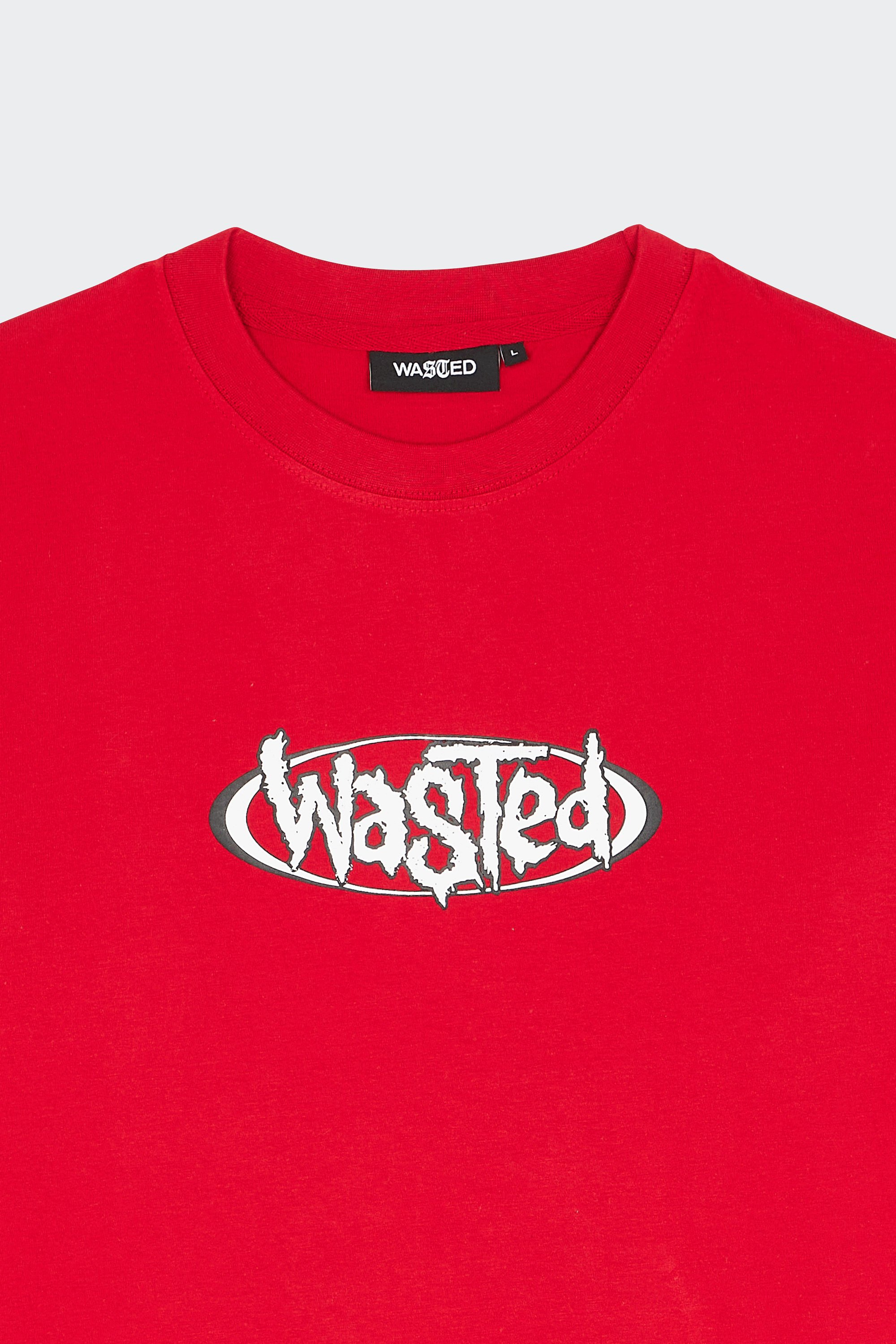 T-shirt | Rouge by WASTED T-shirt Rouge