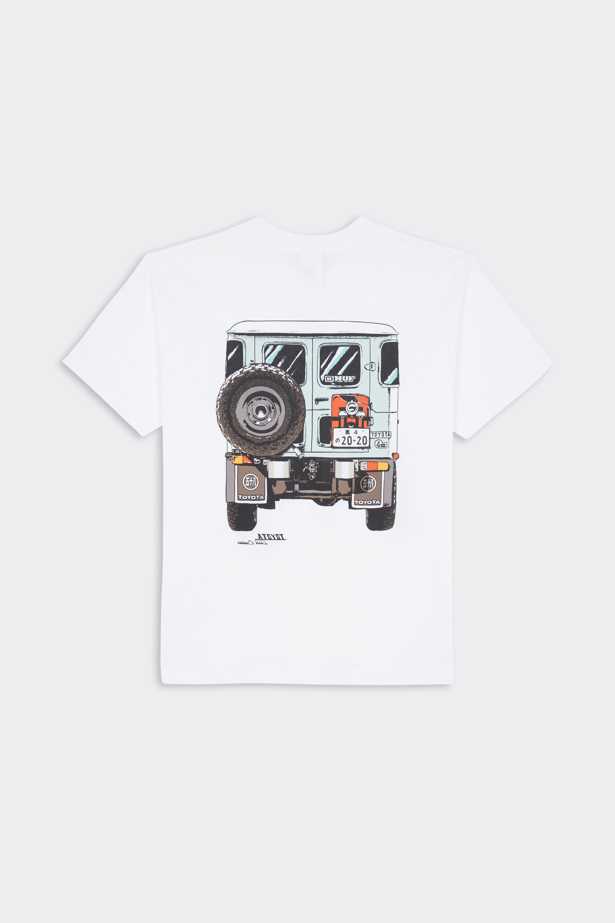 T-shirt  | Blanc by HUF T-shirt  Blanc