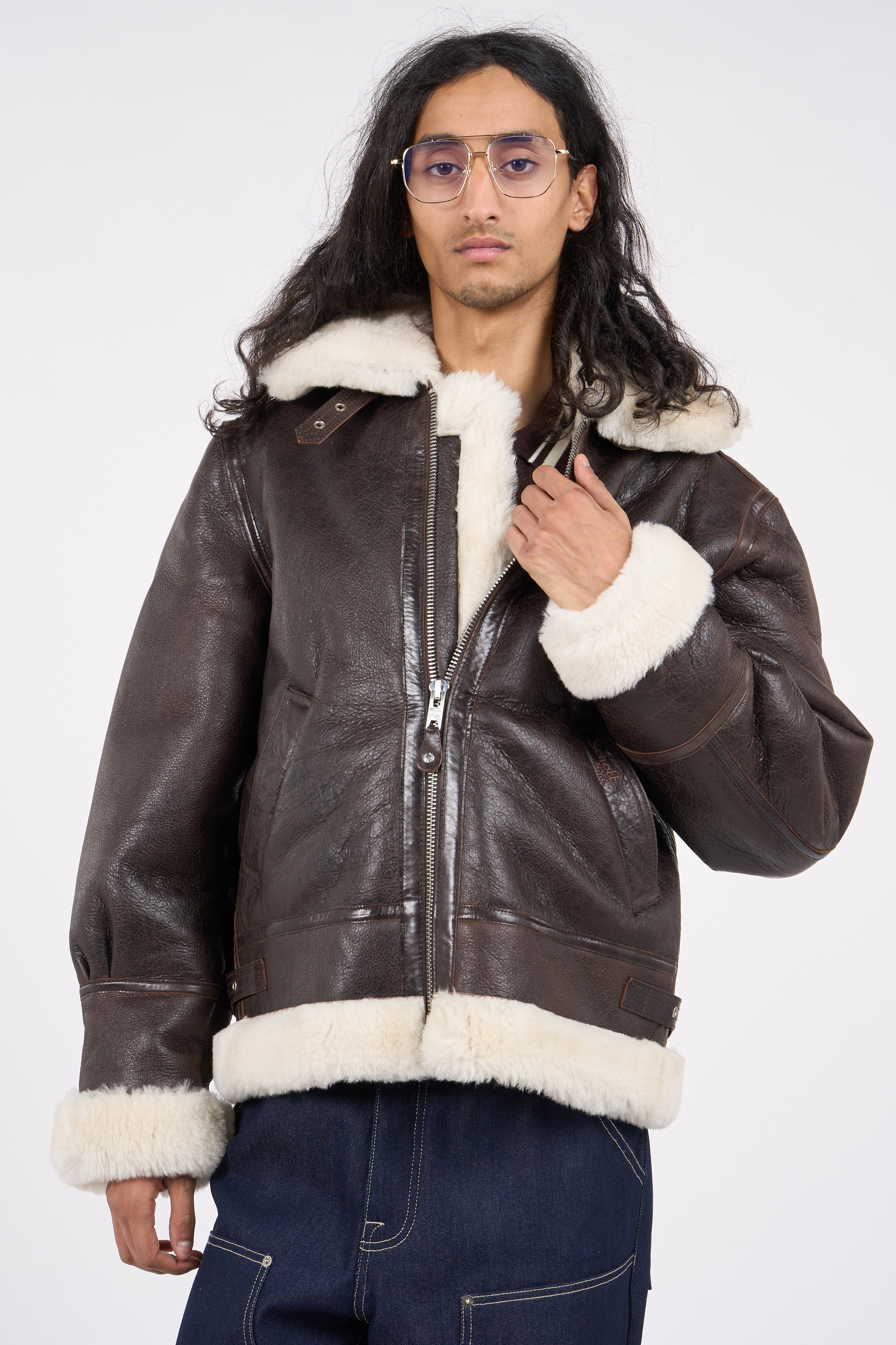 Aviator jacket Brown