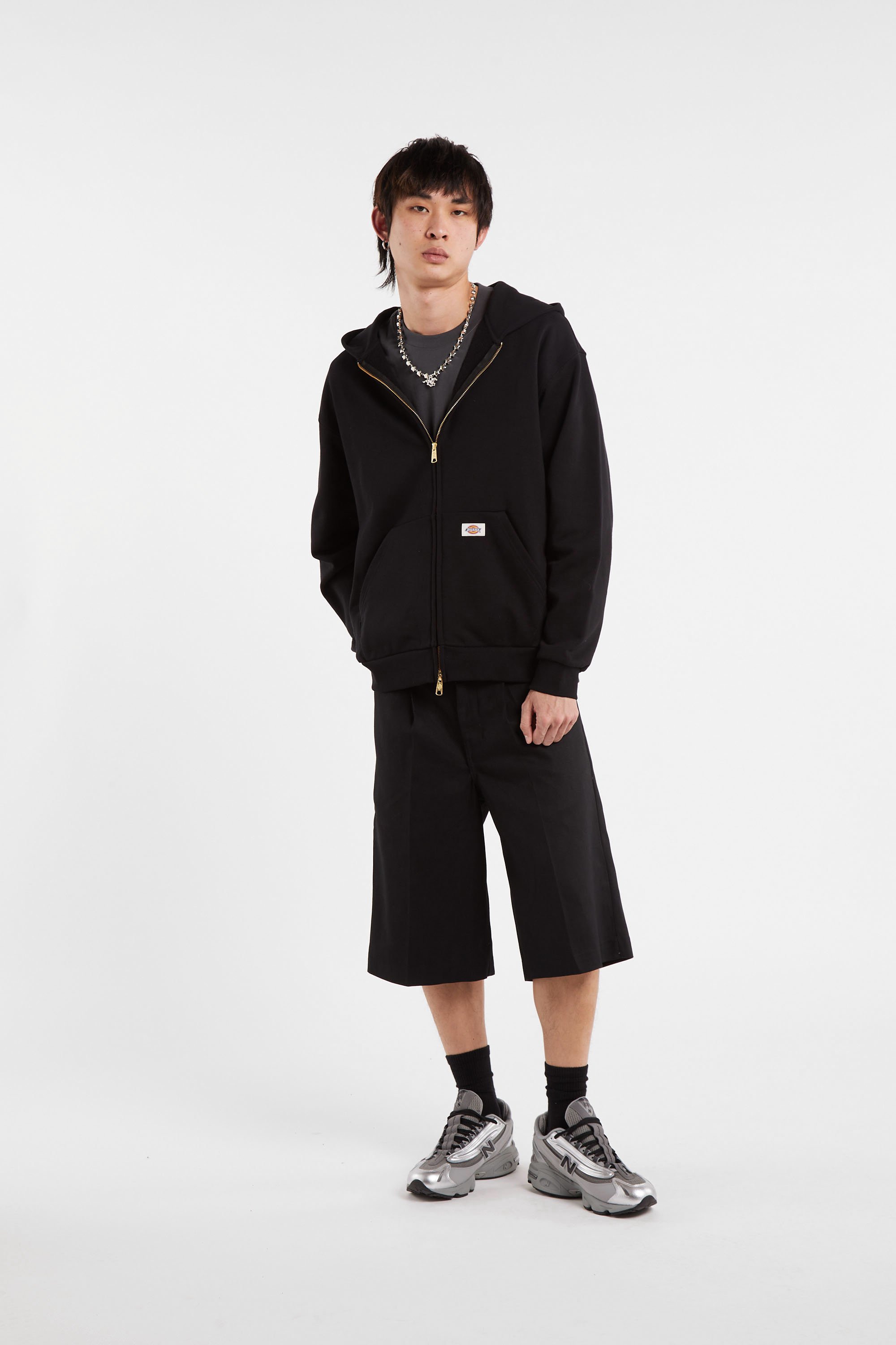 Hoodie zippé DICKIES Noir