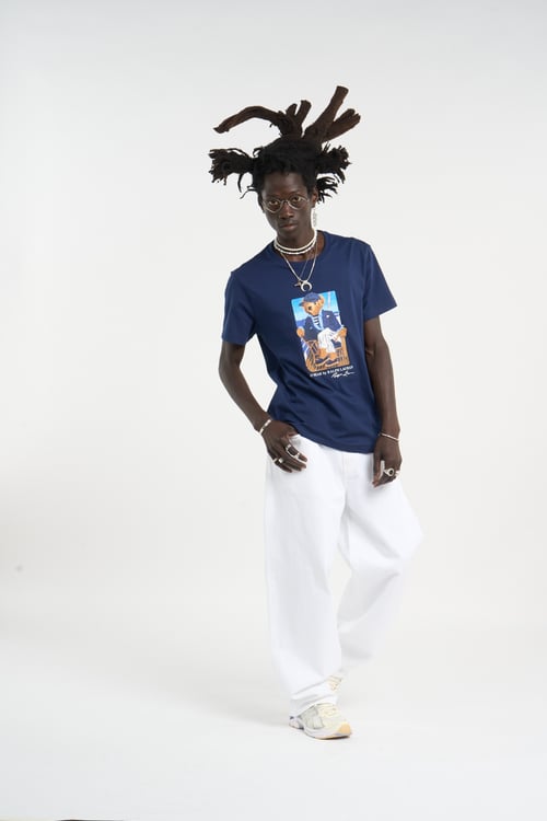 Polo - T-shirt manches courtes - Taille XL Bleu