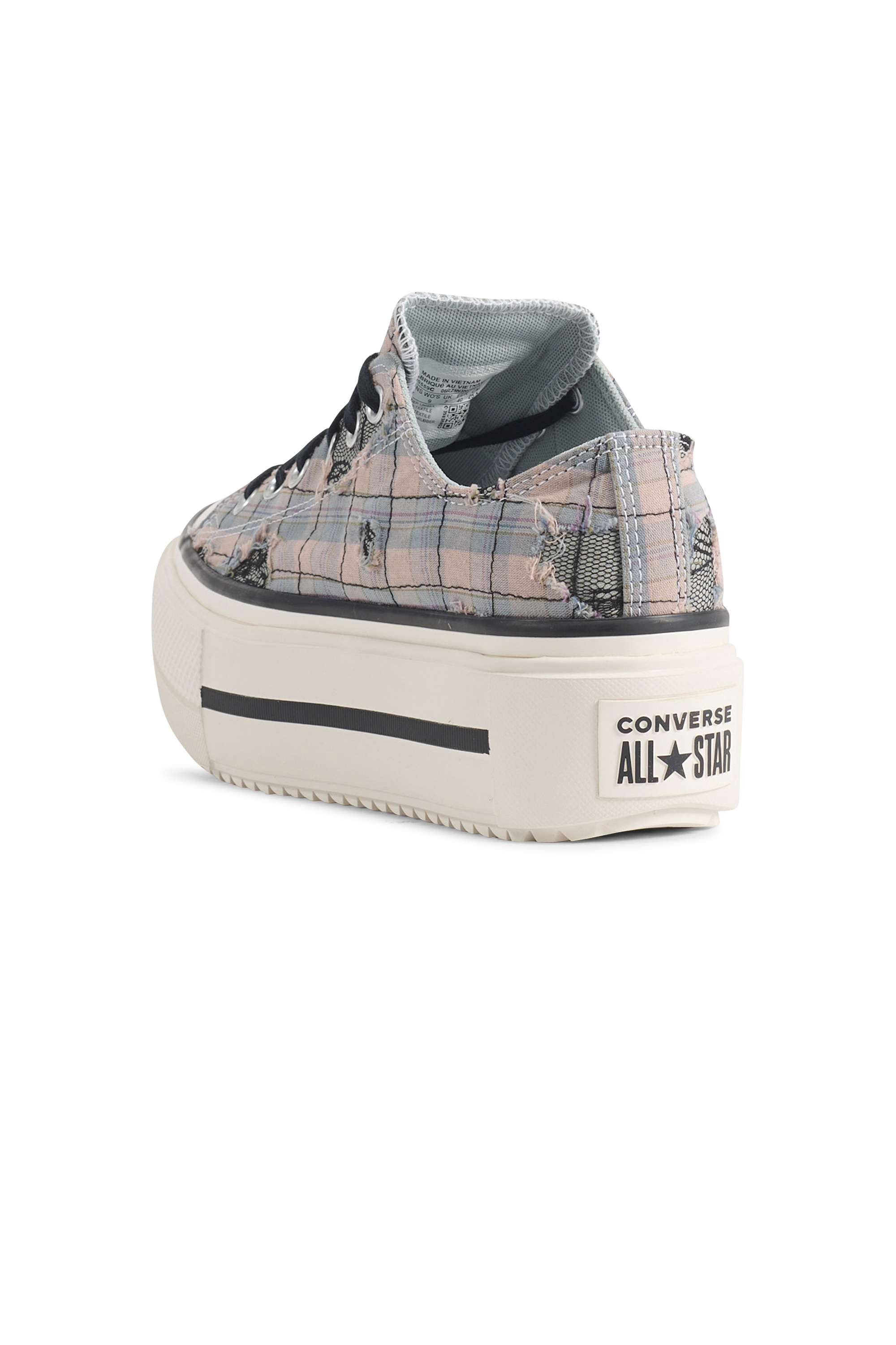 Low-top Chuck Taylor plaid sneakers | Grey CONVERSE Women