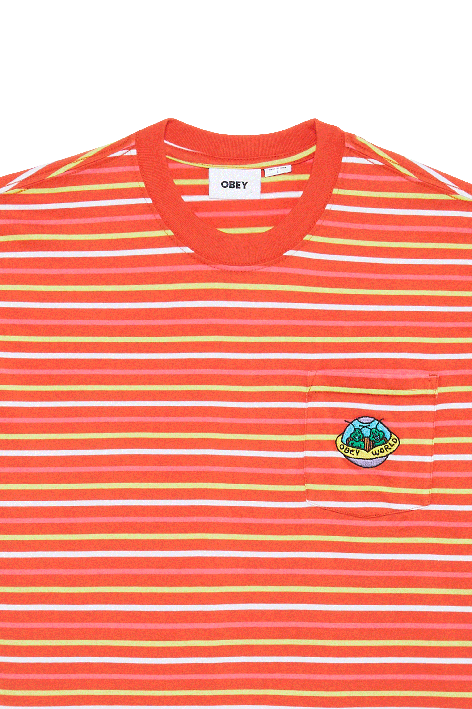 T-shirt  OBEY Orange