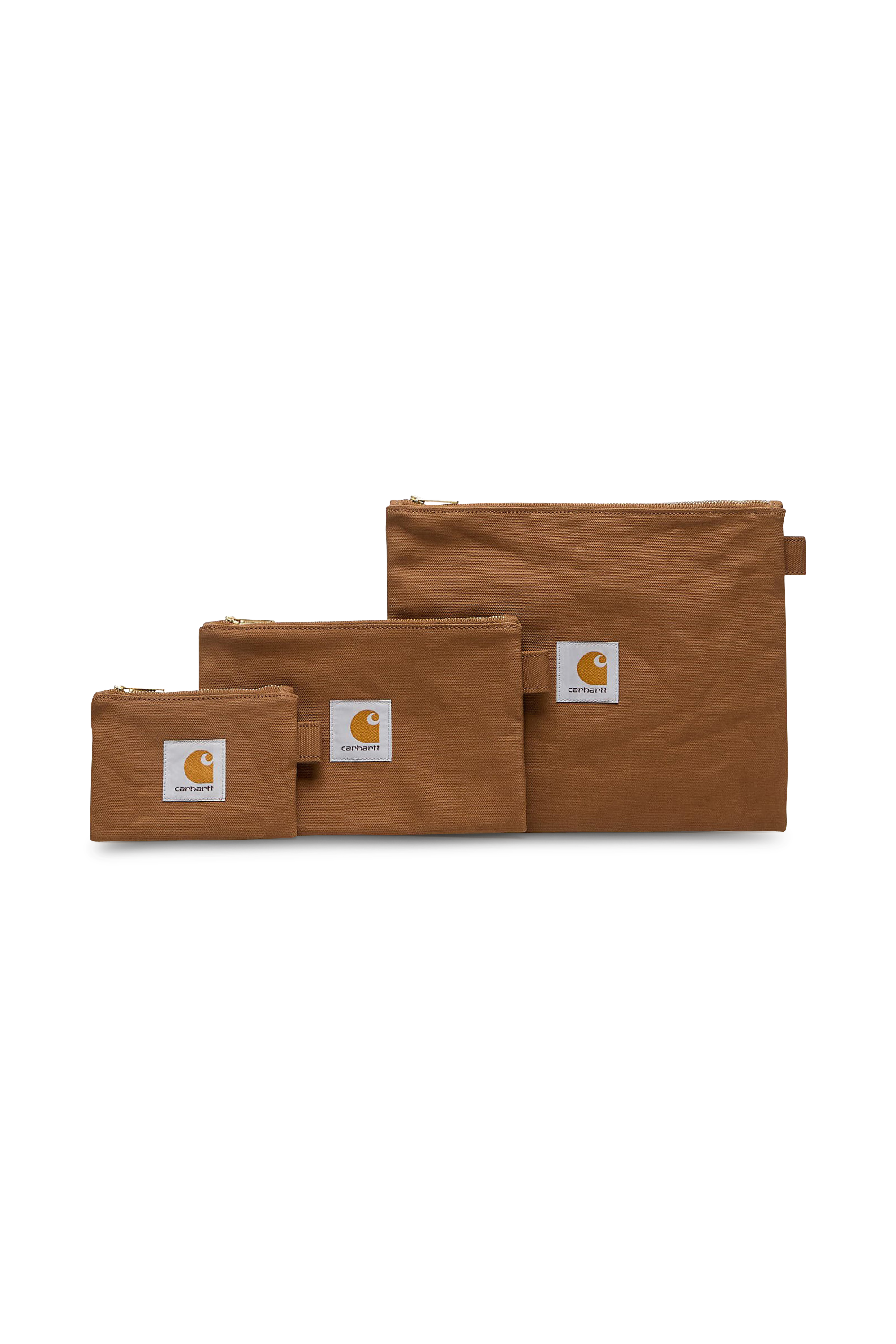 Set of 3 clutches Brown