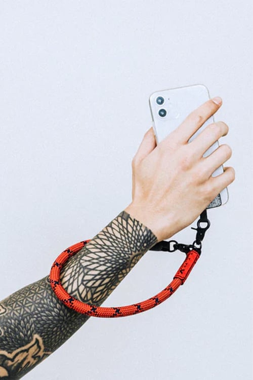 TOPOLOGIE Cordon de poignet Noir