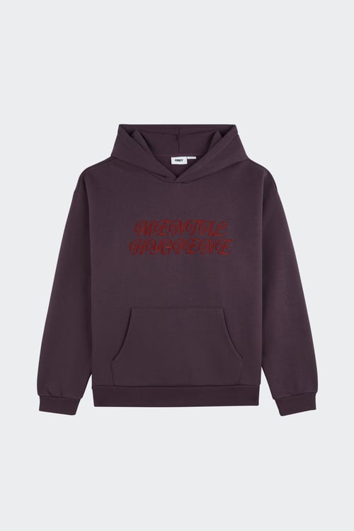 OBEY Hoodie Rouge