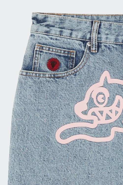 ICE CREAM Short Bleu