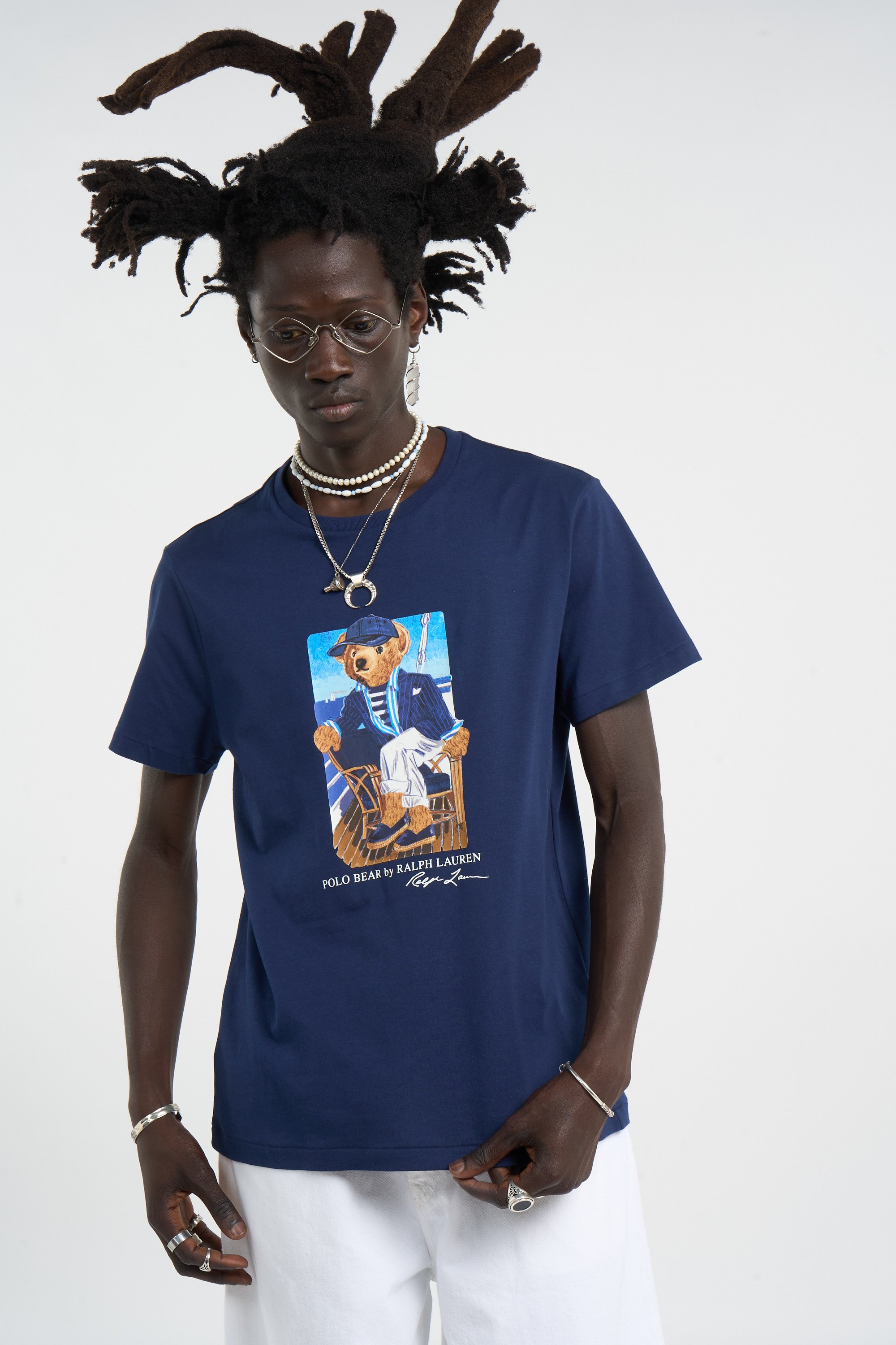 T-shirt manches courtes | Bleu POLO RALPH LAUREN Homme