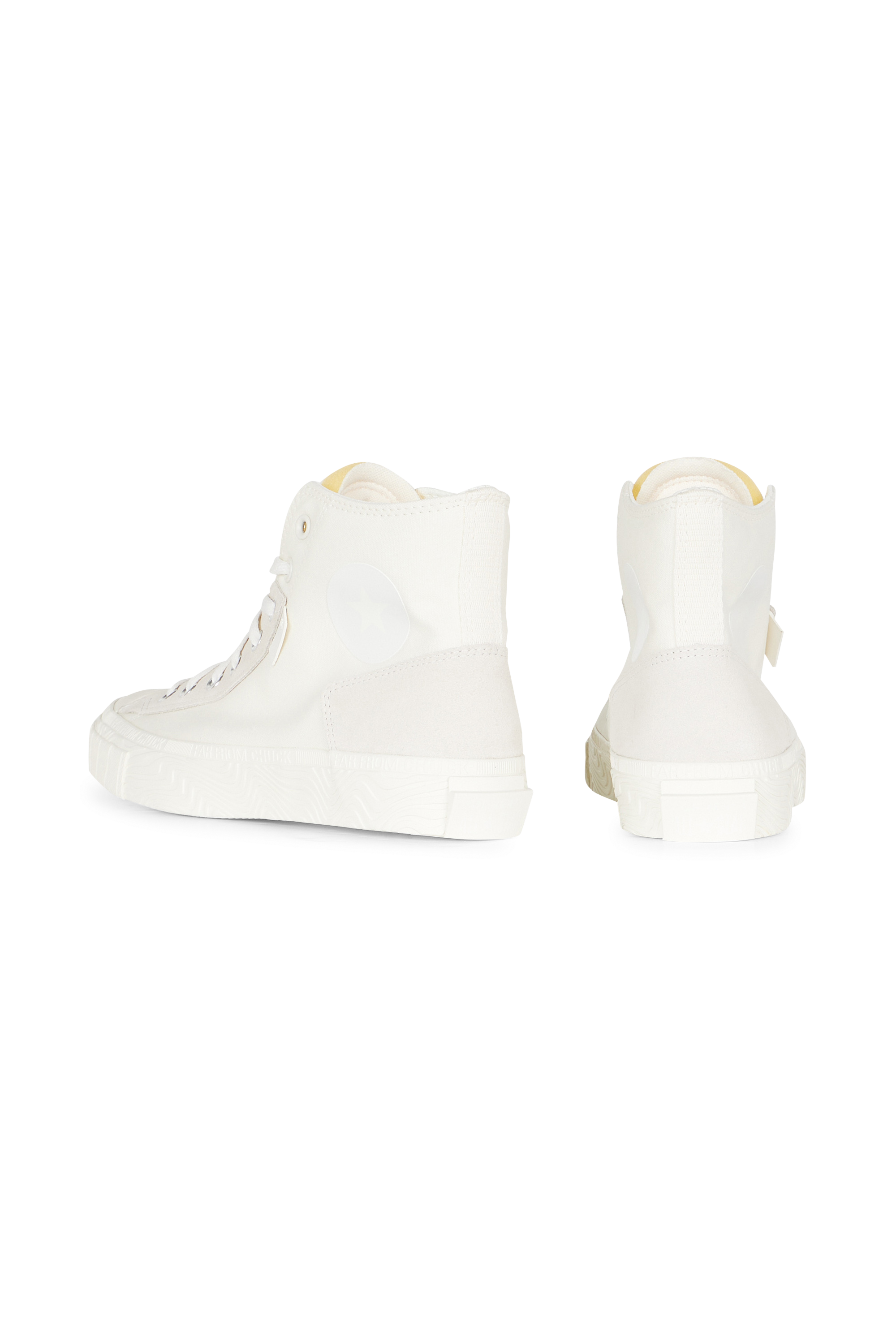 baskets montantes Beige