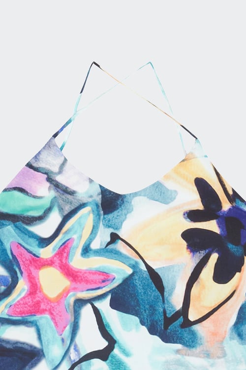OBEY Robe Multicolore