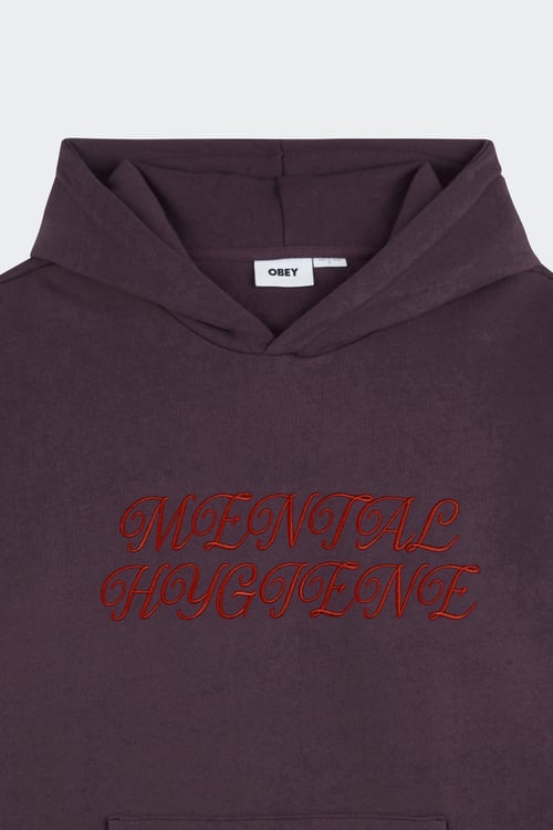 OBEY Hoodie Rouge