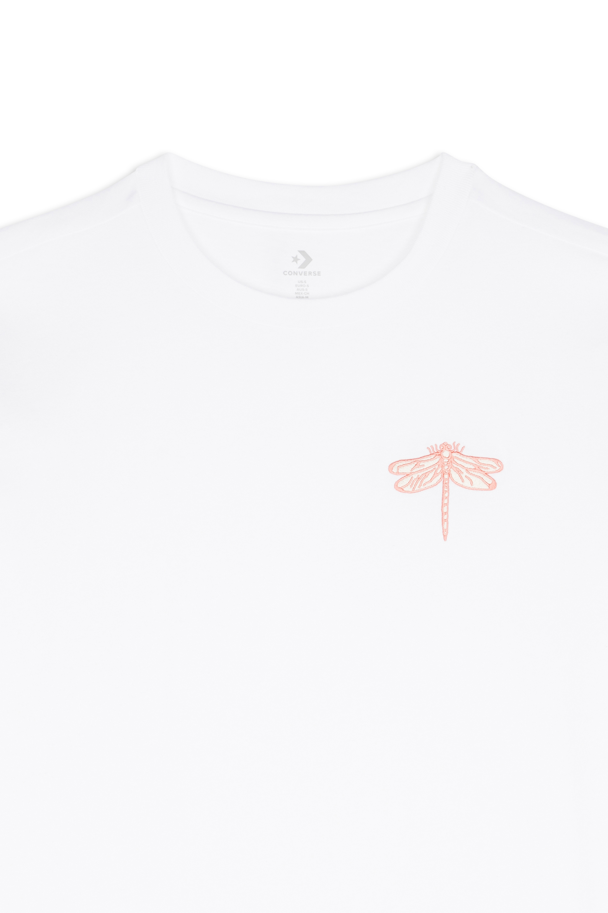 Regular-fit round-neck cotton T-shirt White
