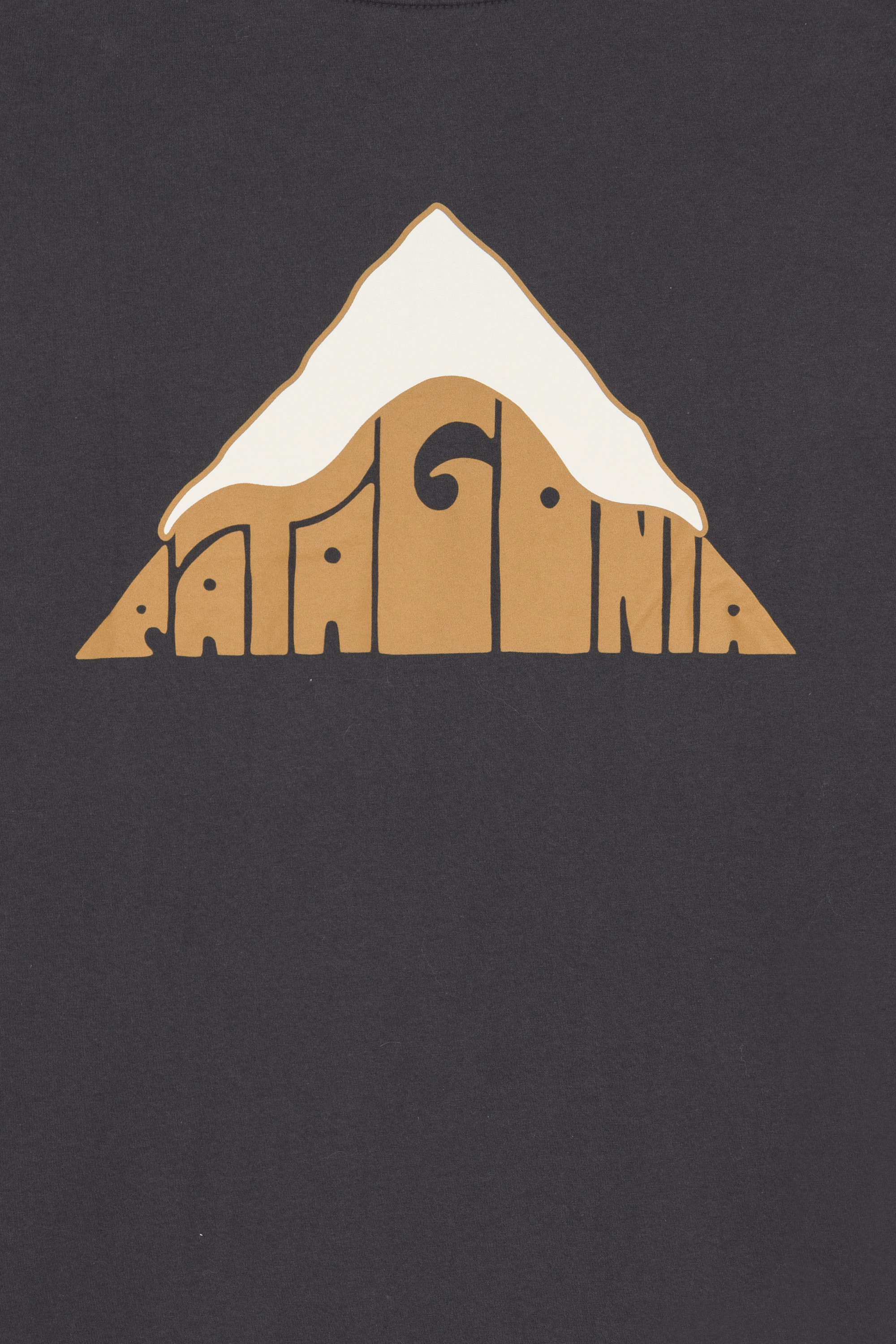 Regular-fit round-neck cotton T-shirt Black