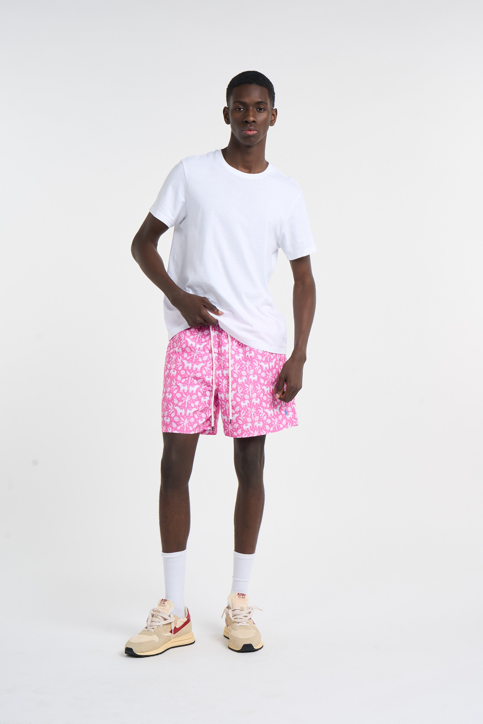 Short de bain POLO RALPH LAUREN Rose
