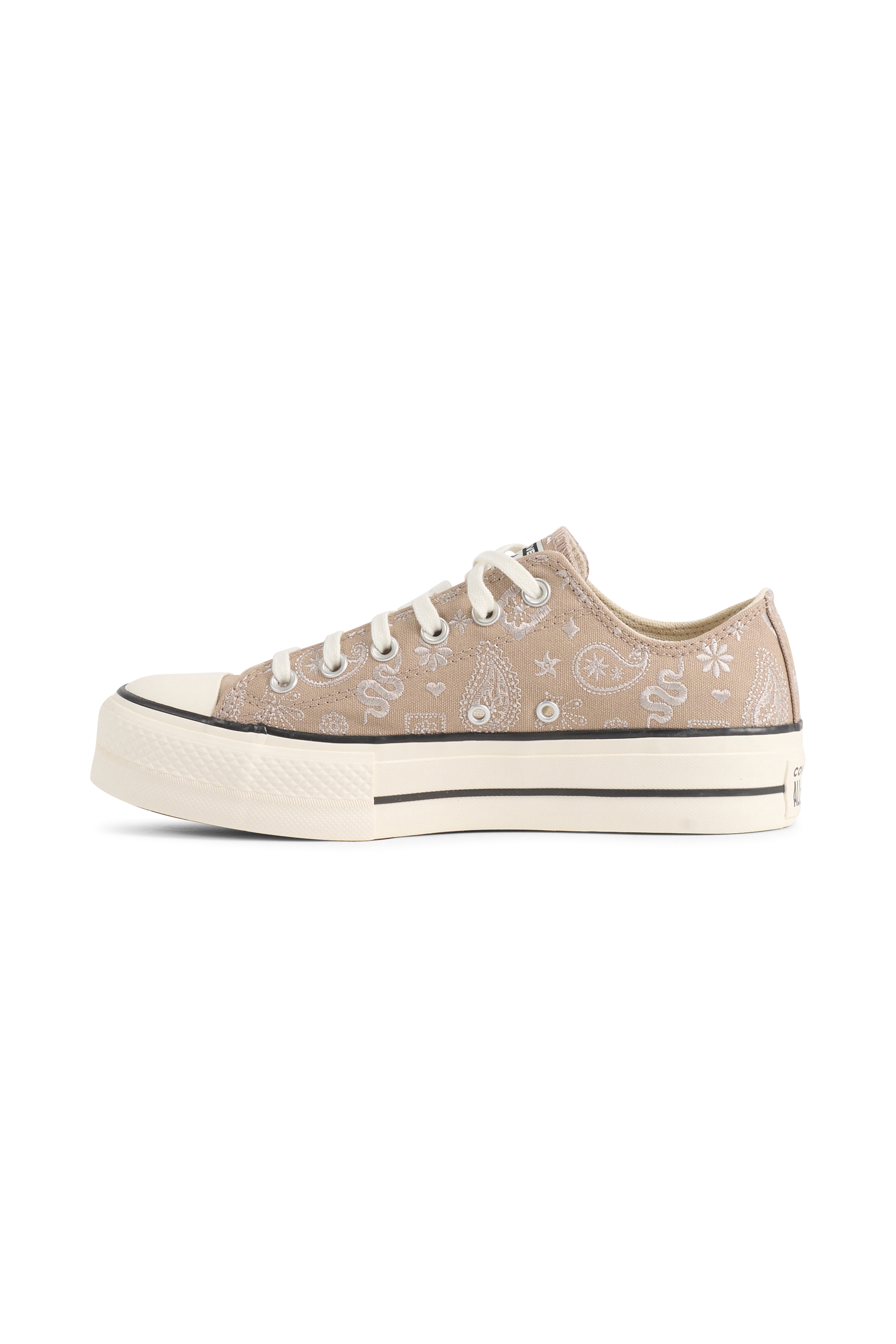 Men?s Storm 96 LO fabric and leather sneakers | Beige CONVERSE Women