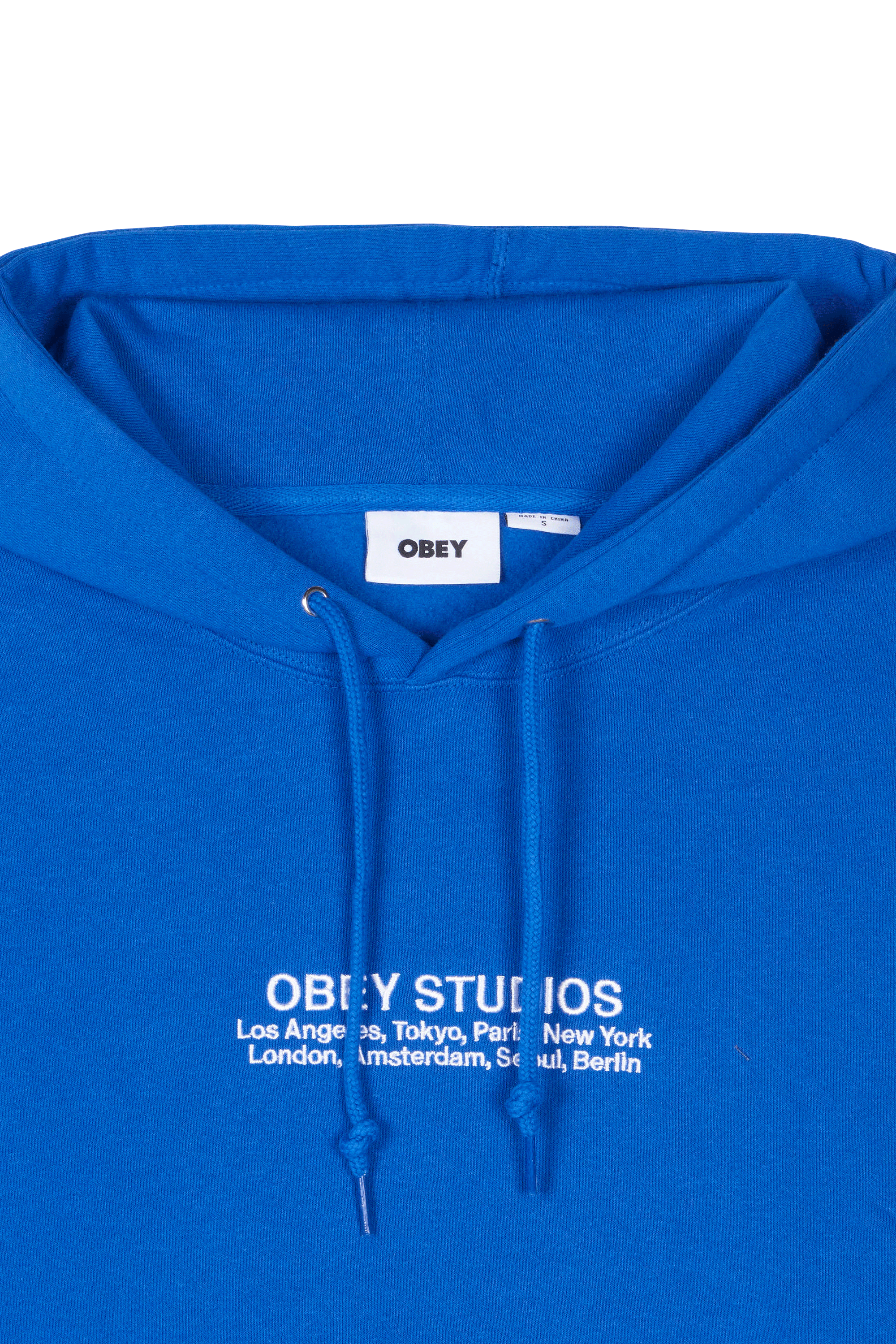 Hoodie OBEY Blue