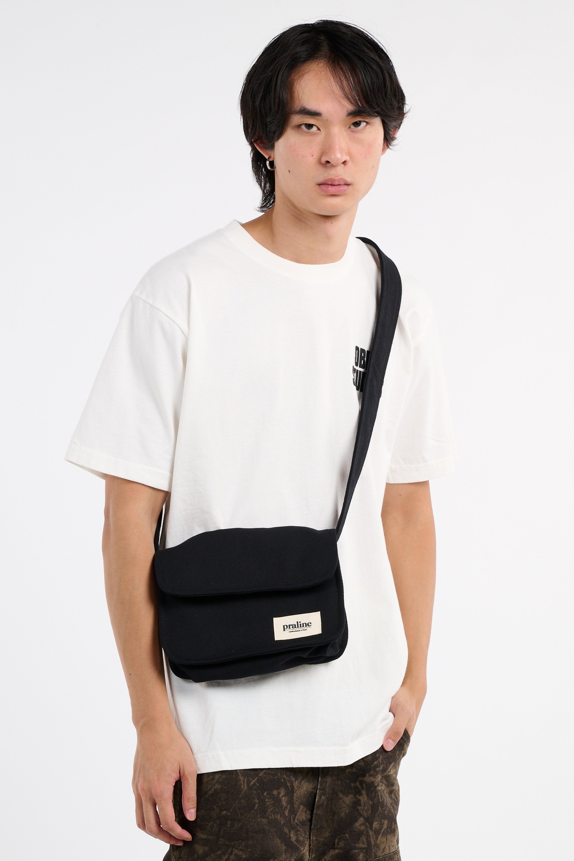 Sac bandoulière | Noir PRALINE Homme