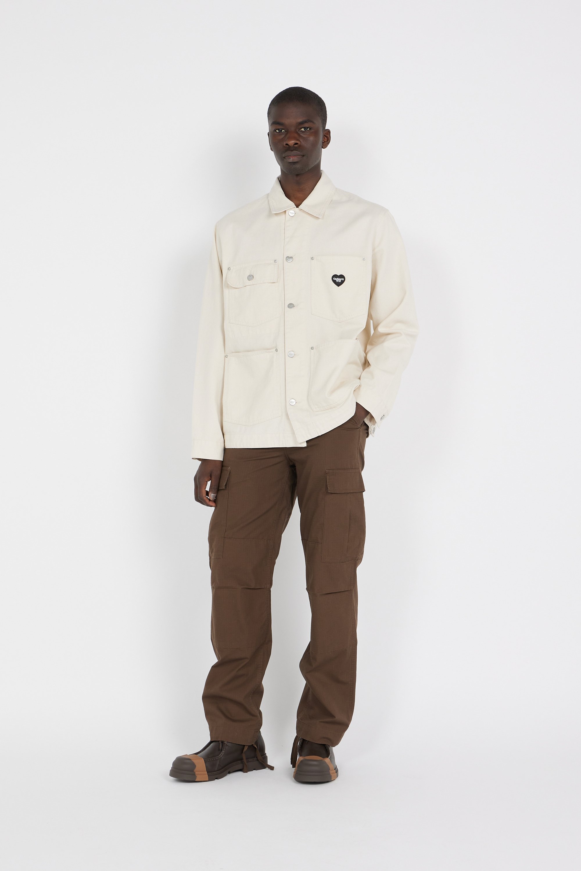 Jacket | Beige by CARHARTT WIP Jacket Beige