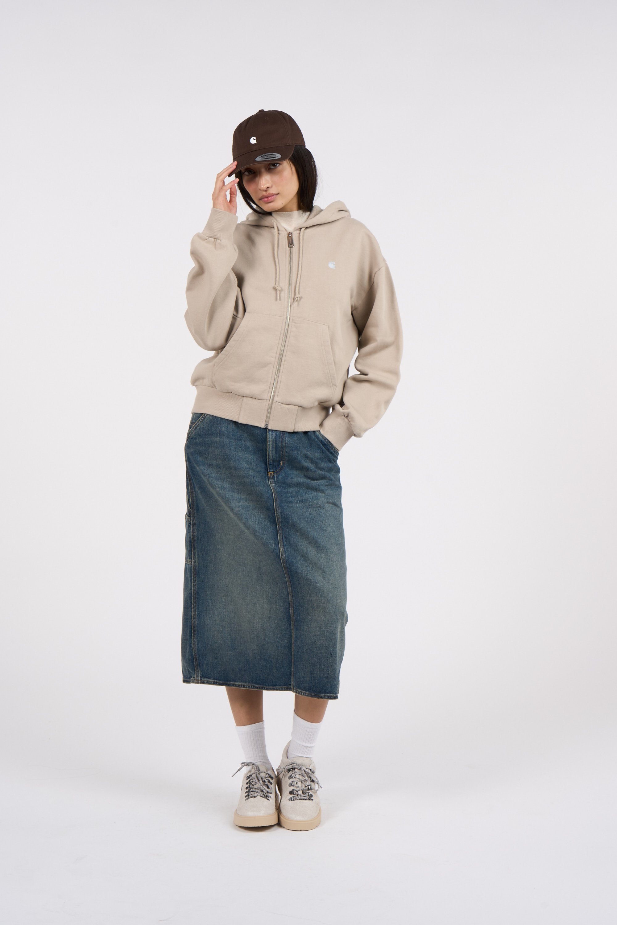 Hoodie | Beige by CARHARTT WIP Hoodie Beige