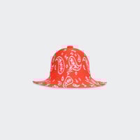 Bob PAISLEY WIDE BRIM CASUAL Cherry glow/white