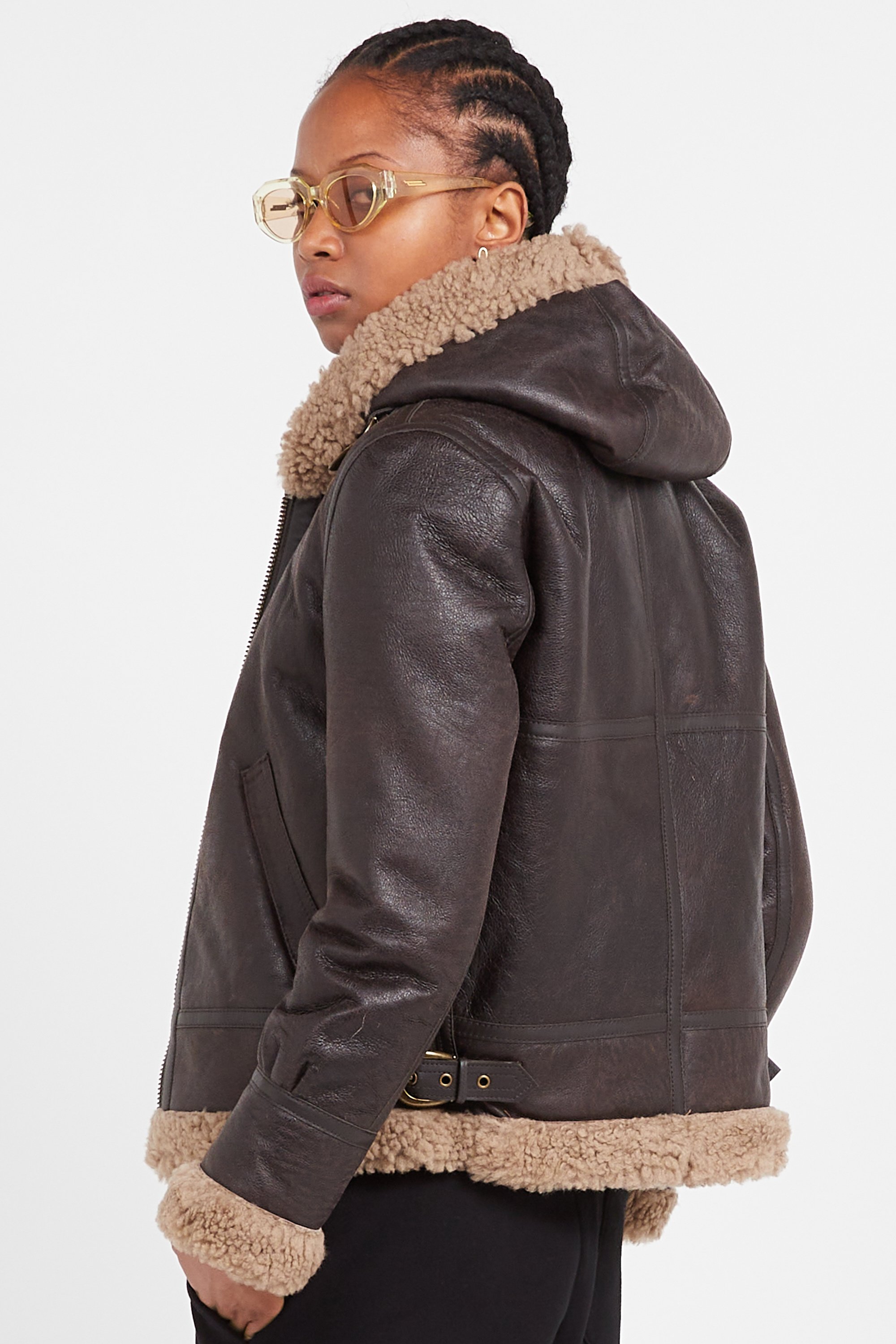 BOMBARDIER CAPU | Marron by SCHOTT BOMBARDIER CAPU Marron