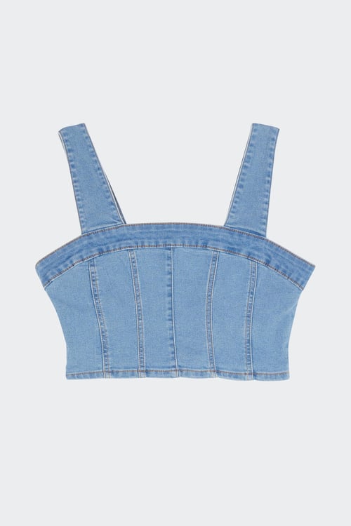 Top - Taille S Bleu