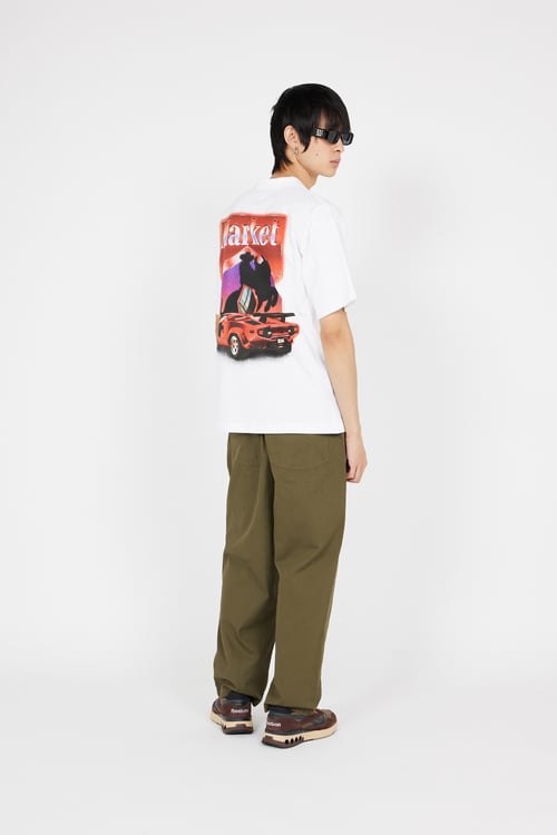 MARKET T-shirt  Blanc