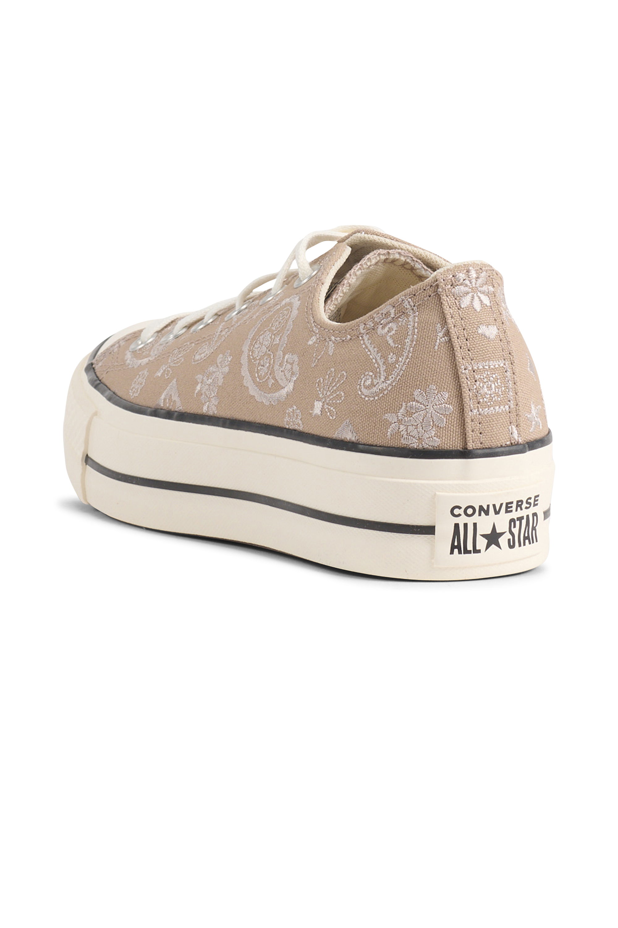 Men?s Storm 96 LO fabric and leather sneakers | Beige CONVERSE Women