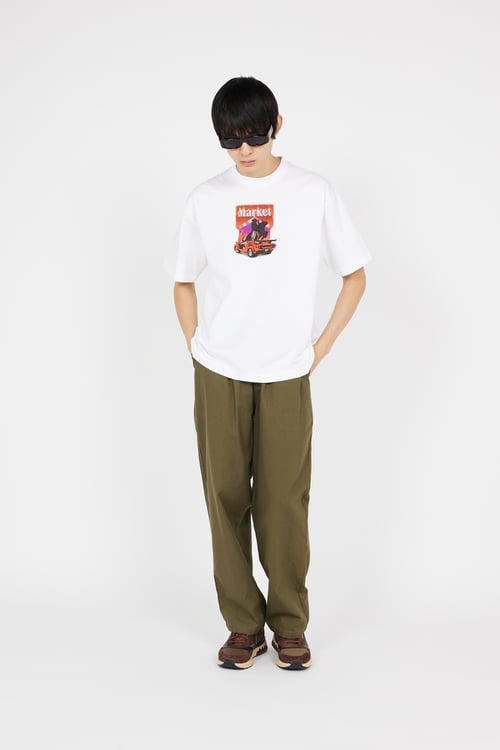 MARKET T-shirt  Blanc