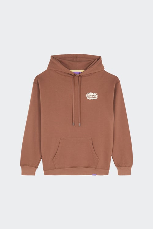 JACKER Hoodie Marron