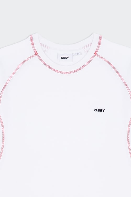 OBEY T-shirt Blanc