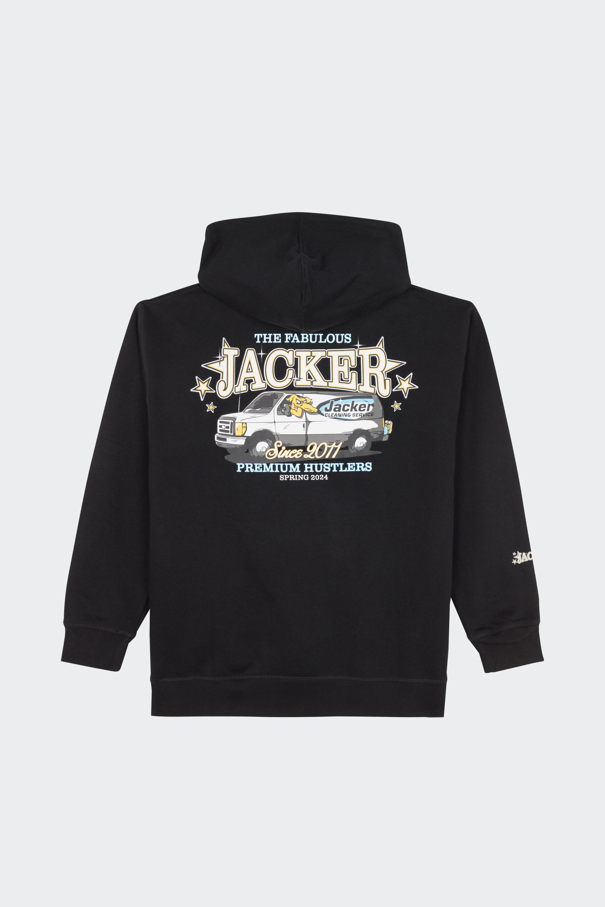 Hoodie | Black by JACKER Hoodie Black