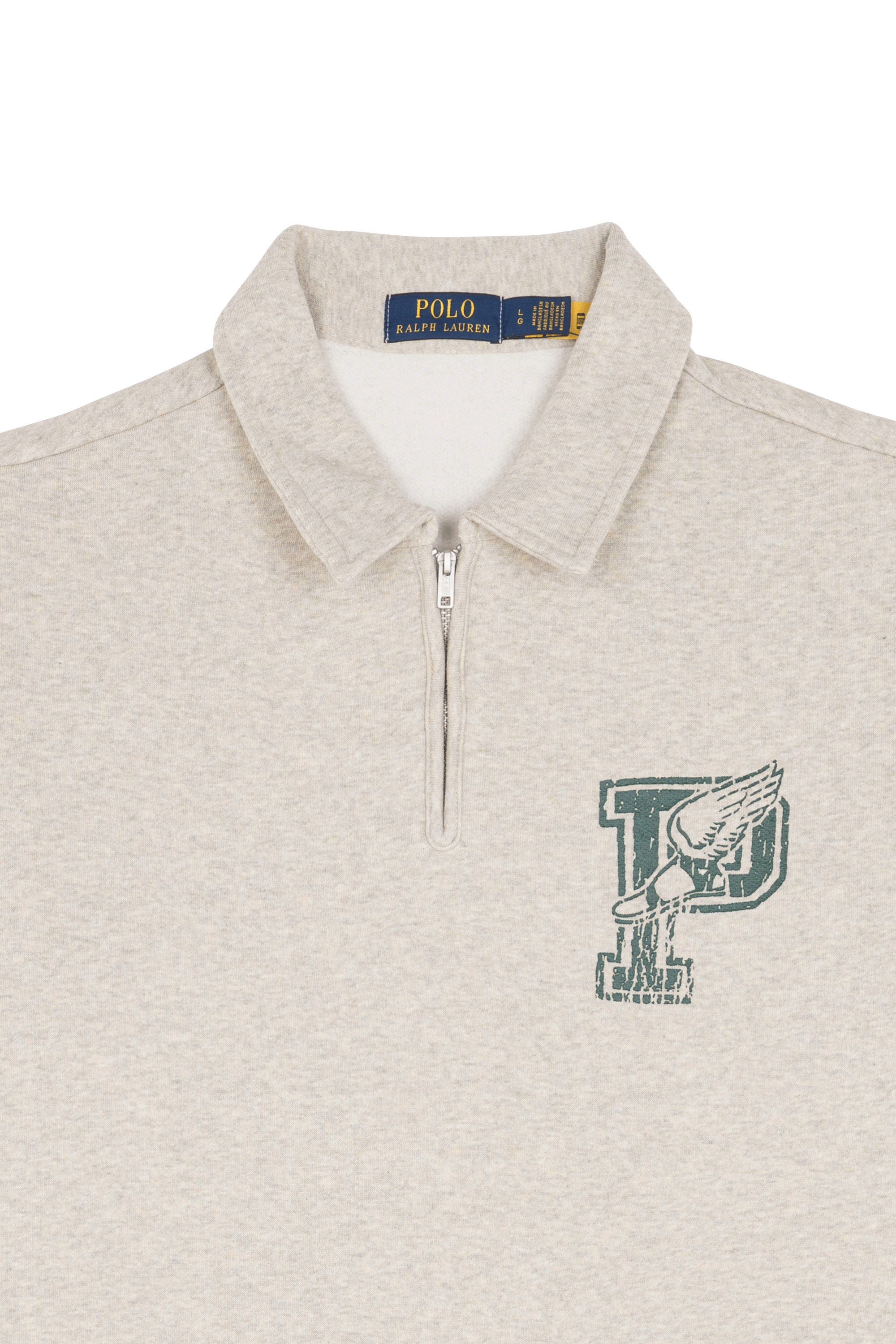 Sweatshirt zippé Gris