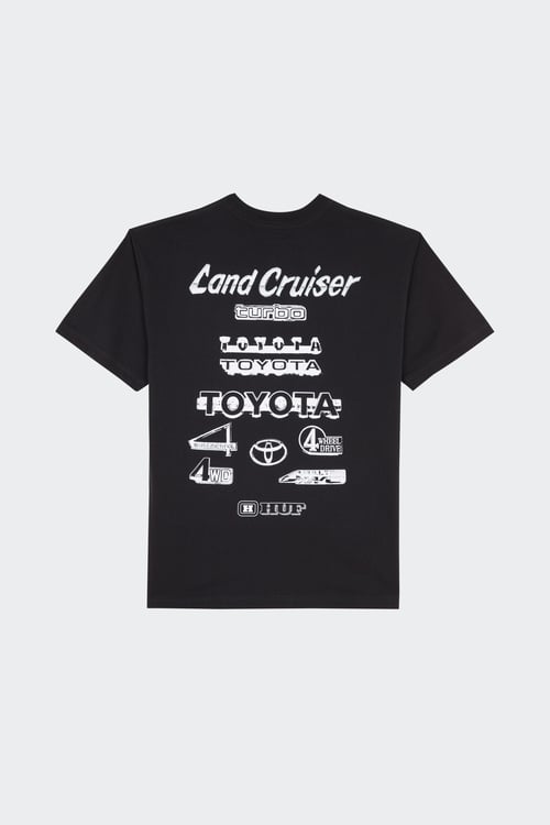 HUF T-shirt Noir
