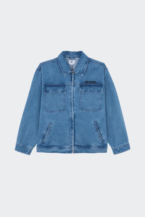 OBEY Veste Bleu