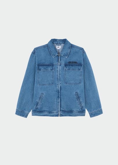 Veste Bleu Obey Homme Citadium