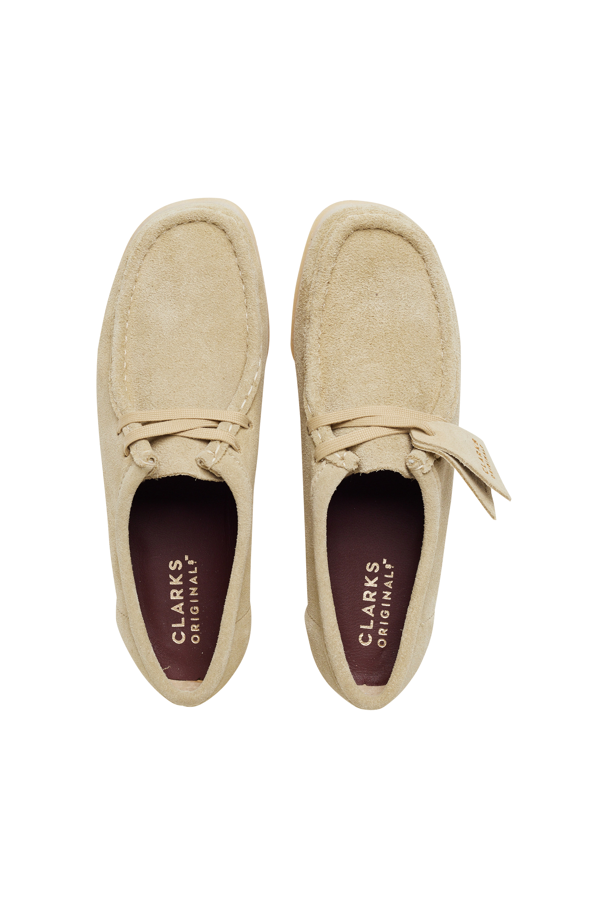 Lace-up shoes CLARKS ORIGINALS Beige