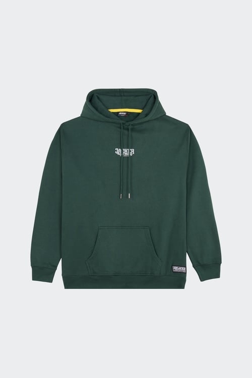 JACKER Hoodie Vert