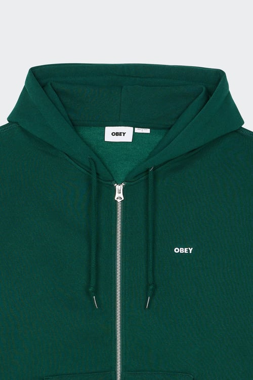OBEY Hoodie Vert