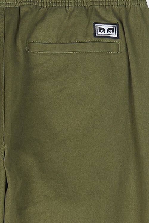 OBEY Pantalon Vert
