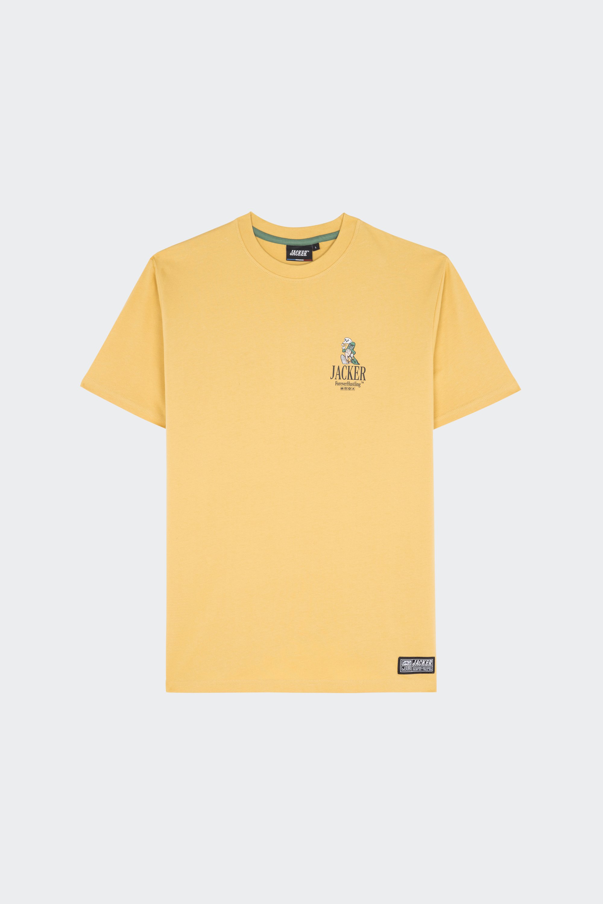 T-shirt | Jaune by JACKER T-shirt Jaune
