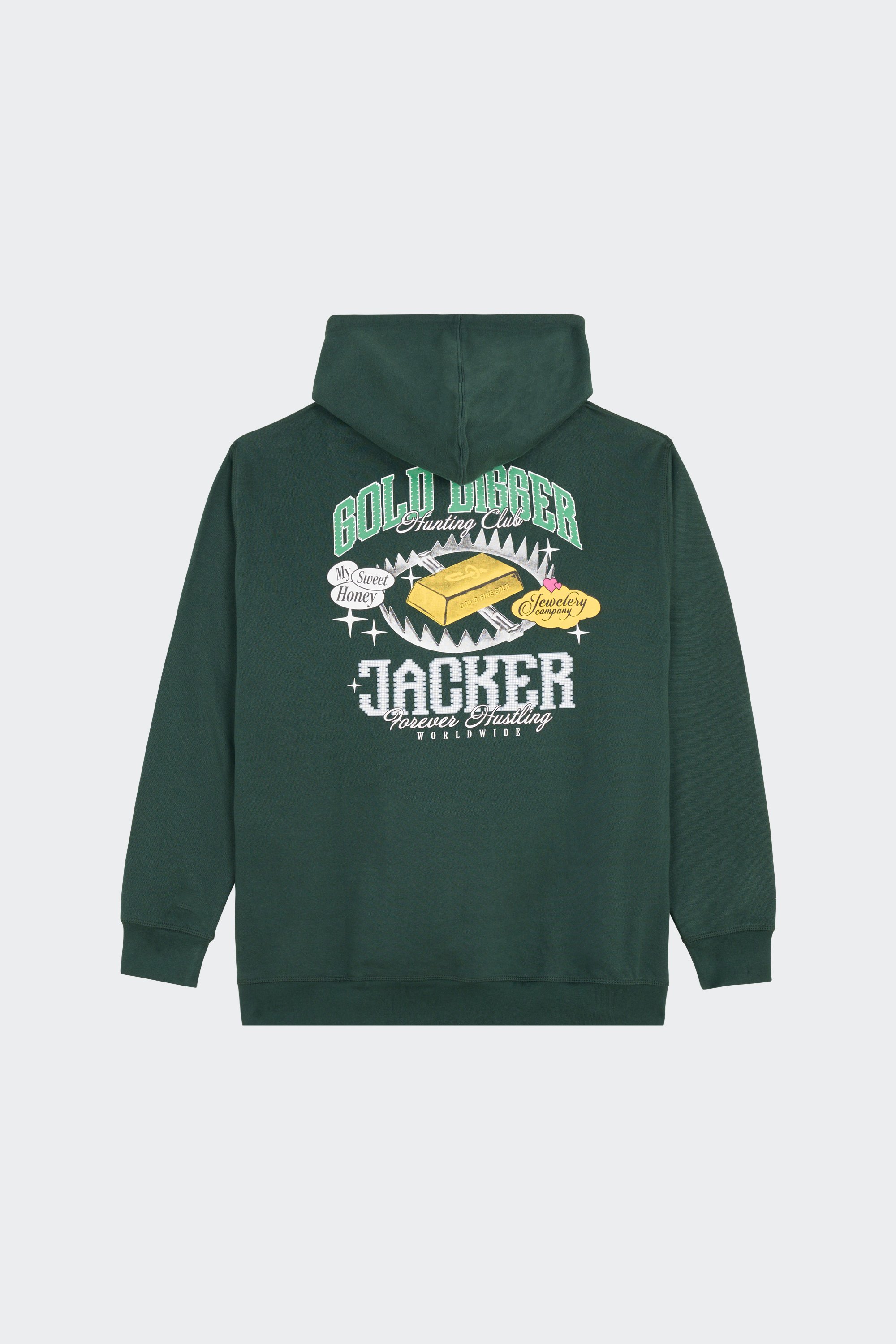 Hoodie | Vert by JACKER Hoodie Vert