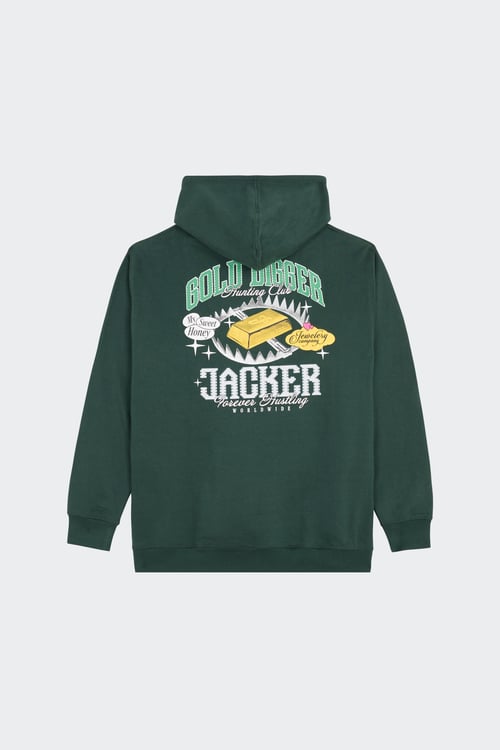 JACKER Hoodie Vert